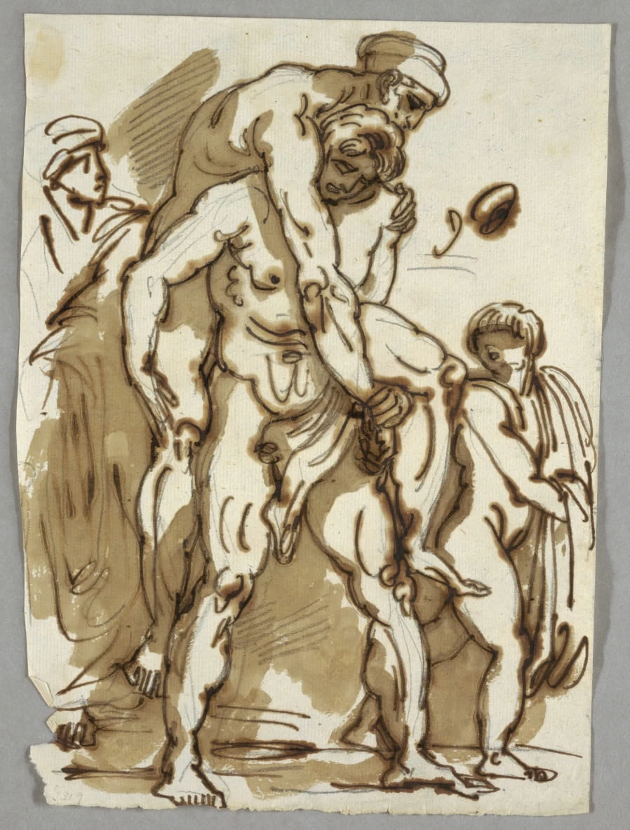 Studio, Il gruppo di Enea fugge dall'incendio - Smithsonian Institution, Museum